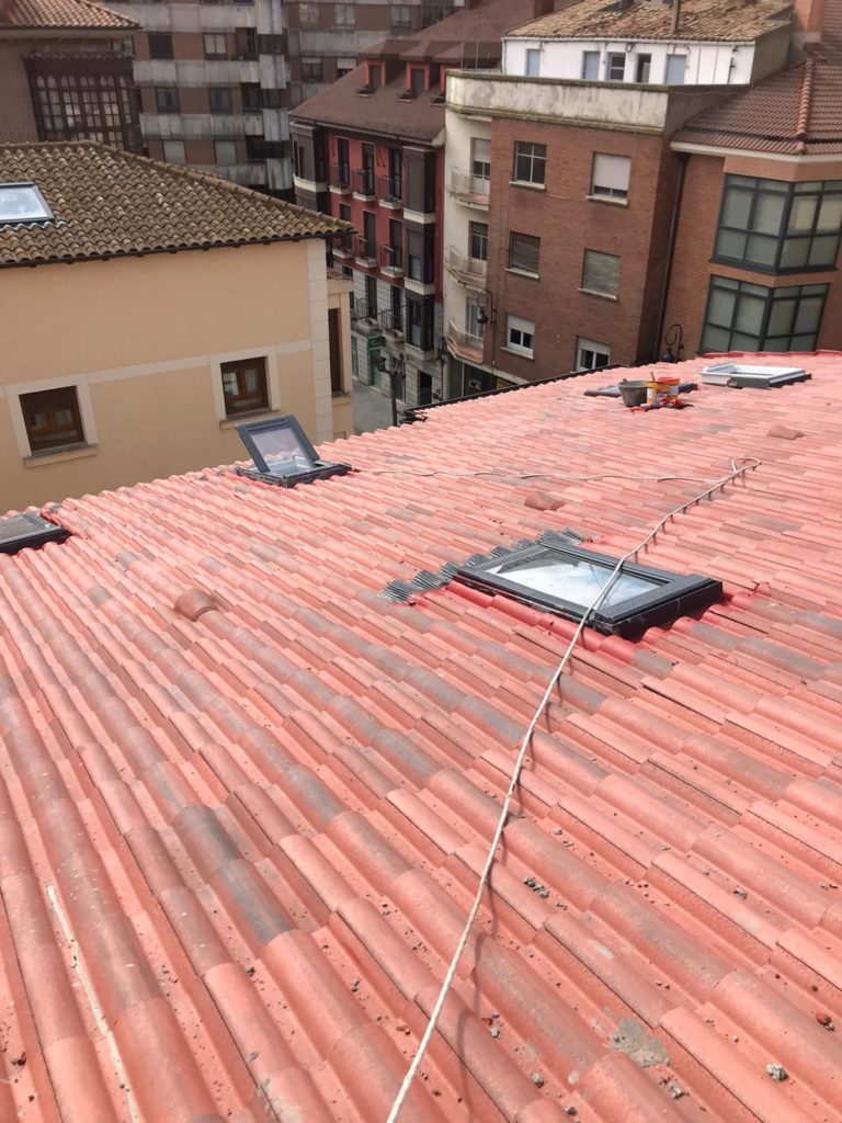 instalacion de clarabollas y tragaluz
